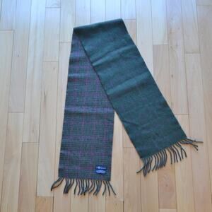 Polo Ralph Lauren Lambs Wool Plaid Tartan Scarf